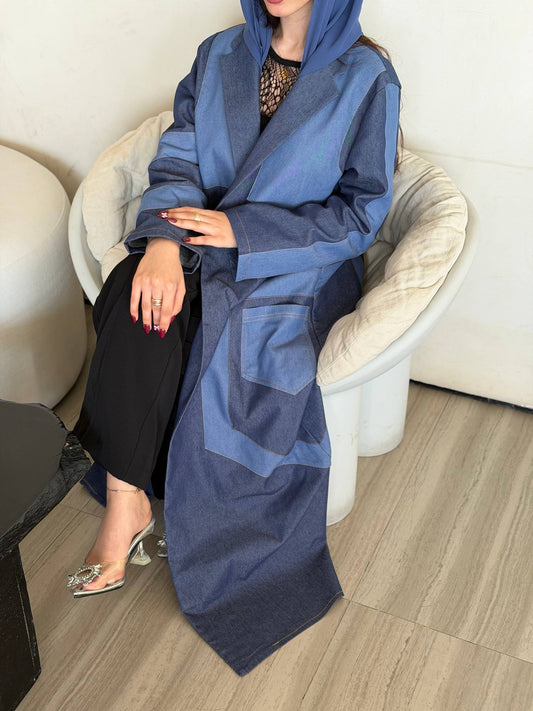 DENIM ABAYA